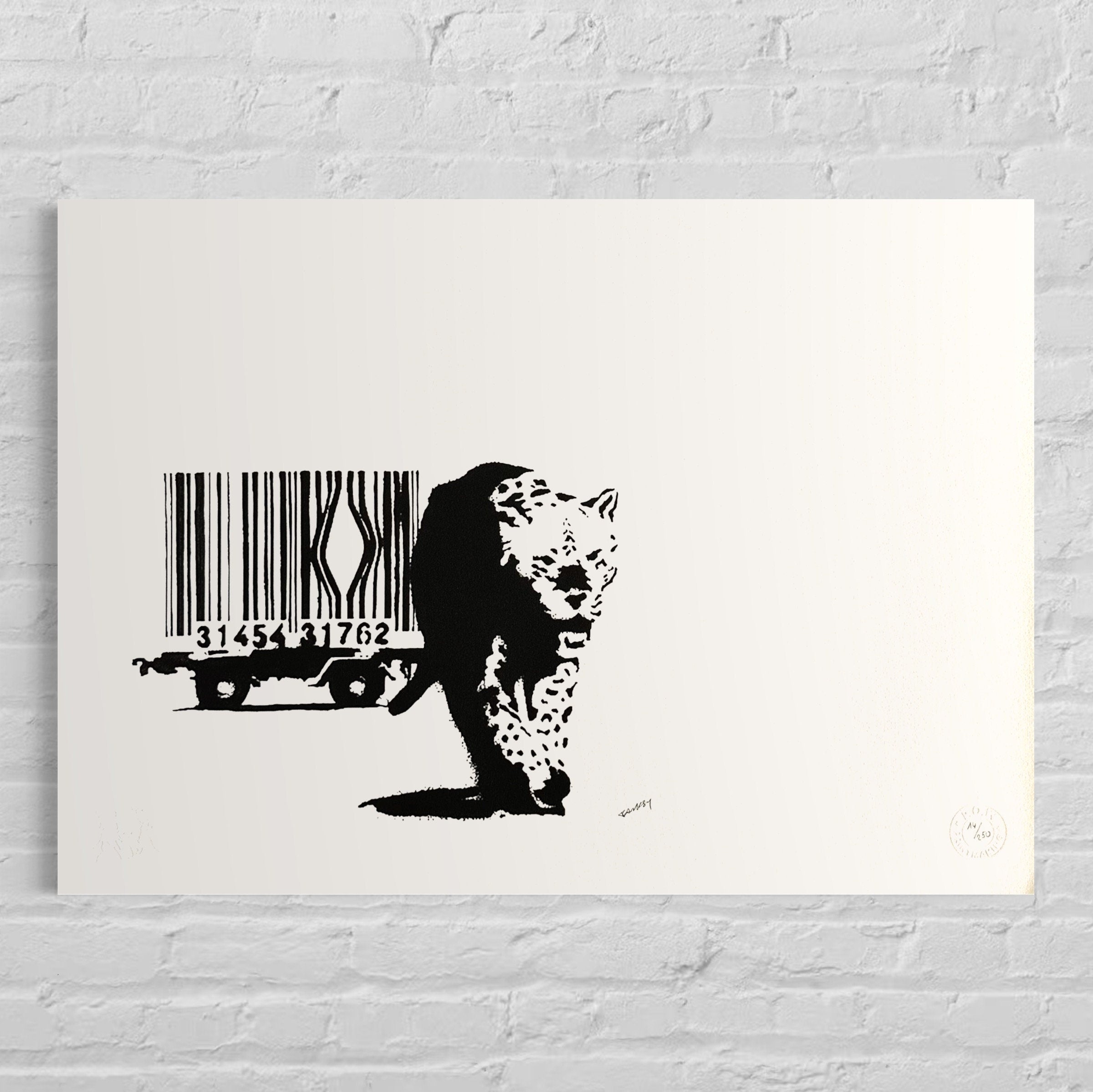 Banksy barcode